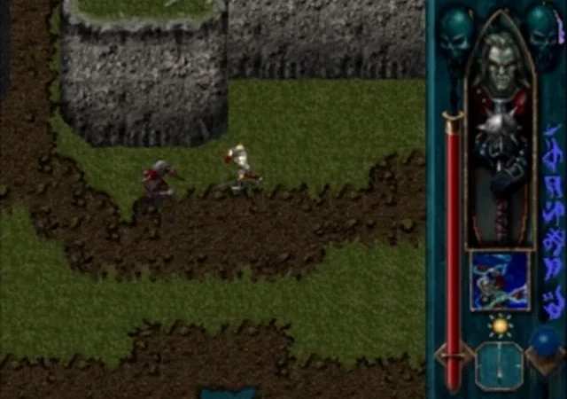 [PS] [2 in 1] Blood Omen: Legacy of Kain / Legacy of Kain: Soul Reaver (Кровавое Знамение: Наследие Каина / Наследие Каина: Похититель душ) [SLUS-00027/00708] [Vector] [Full RUS] — скриншот 16
