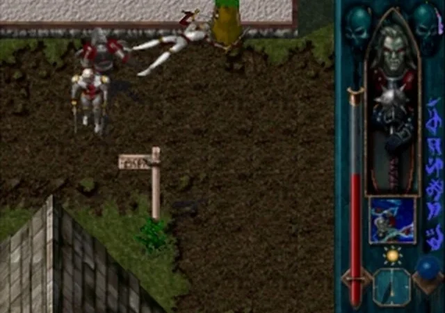 [PS] [2 in 1] Blood Omen: Legacy of Kain / Legacy of Kain: Soul Reaver (Кровавое Знамение: Наследие Каина / Наследие Каина: Похититель душ) [SLUS-00027/00708] [Vector] [Full RUS] — скриншот 17