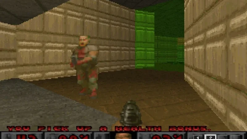 [PS] [2 in 1] Ultimate Doom + Doom II [SLES-00132] [ENG] — скриншот 4