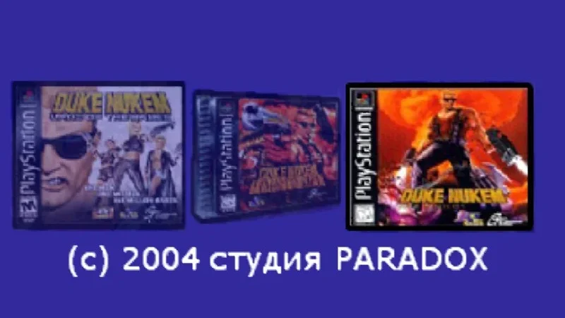 [PS] [3 in 1] Антология Duke Nukem (Total Meltdown, Time to Kill, Land of the Babes) [NTSC] [Paradox] [RUS] — скриншот 1
