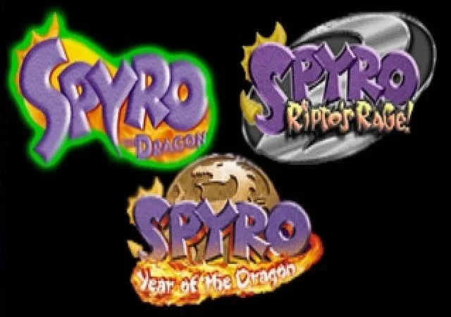 [PS] [3 in 1] Spyro (The Dragon, 2, Ripto’s Rage! (Gateway to Glimmer), Year of the Dragon) [SCUS-94228/94425/94467] [Vector] [Full RUS] — скриншот 1