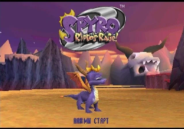 [PS] [3 in 1] Spyro (The Dragon, 2, Ripto’s Rage! (Gateway to Glimmer), Year of the Dragon) [SCUS-94228/94425/94467] [Vector] [Full RUS] — скриншот 6