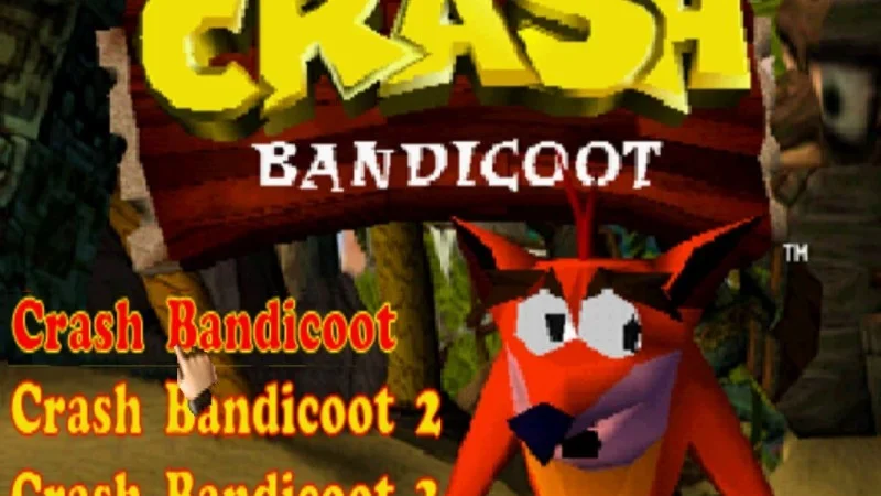 [PS] [5 in 2] Антология Crash Bandicoot (1,2,3,Cortex Strikes Back,Warped,CTR,Team Racing,Bash)[SCUS-94900/94154/94244/94426,SCES-02834] [Paradox] [Full RUS] — скриншот 1