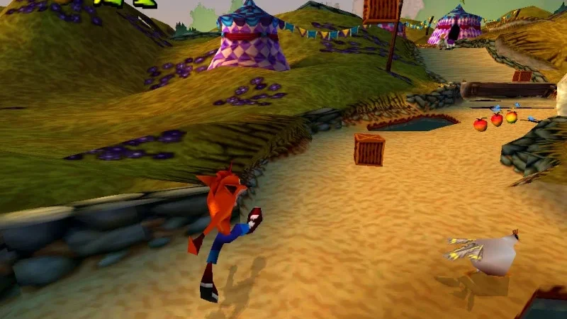 [PS] [5 in 2] Антология Crash Bandicoot (1,2,3,Cortex Strikes Back,Warped,CTR,Team Racing,Bash)[SCUS-94900/94154/94244/94426,SCES-02834] [Paradox] [Full RUS] — скриншот 45