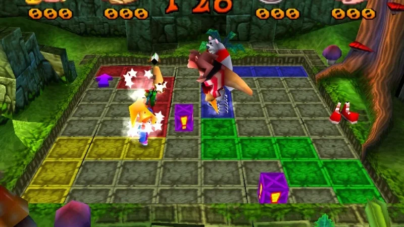 [PS] [5 in 2] Антология Crash Bandicoot (1,2,3,Cortex Strikes Back,Warped,CTR,Team Racing,Bash)[SCUS-94900/94154/94244/94426,SCES-02834] [Paradox] [Full RUS] — скриншот 78