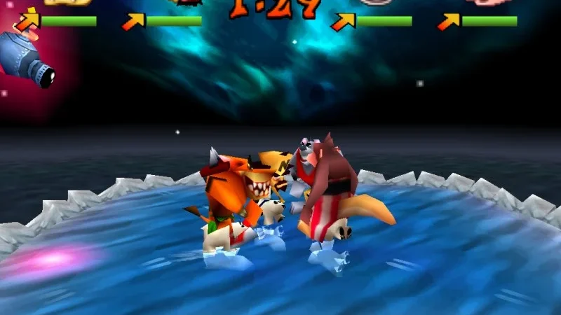 [PS] [5 in 2] Антология Crash Bandicoot (1,2,3,Cortex Strikes Back,Warped,CTR,Team Racing,Bash)[SCUS-94900/94154/94244/94426,SCES-02834] [Paradox] [Full RUS] — скриншот 80