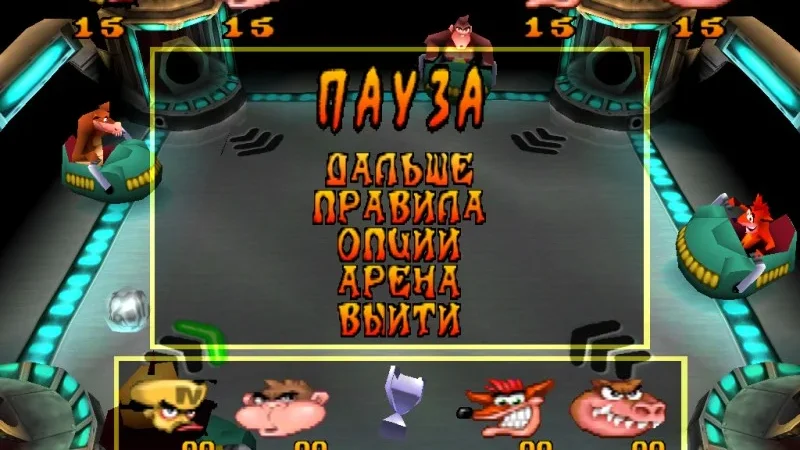 [PS] Crash Bash [SCES-02834] [Paradox] [Full RUS] — скриншот 13