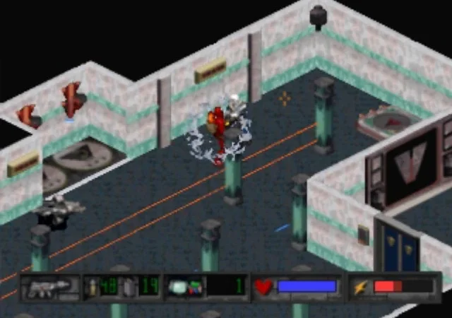 [PS] Crusader: No Remorse [SLUS-00268] [Full RUS] — скриншот 14