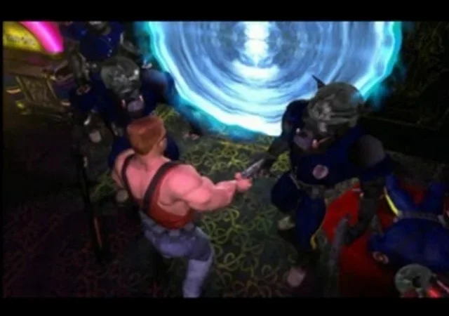 [PS] Duke Nukem: Land of the Babes (Duke Nukem: Planet Of The Babes) [SLUS-01002] [Vector] [Full RUS] — скриншот 2