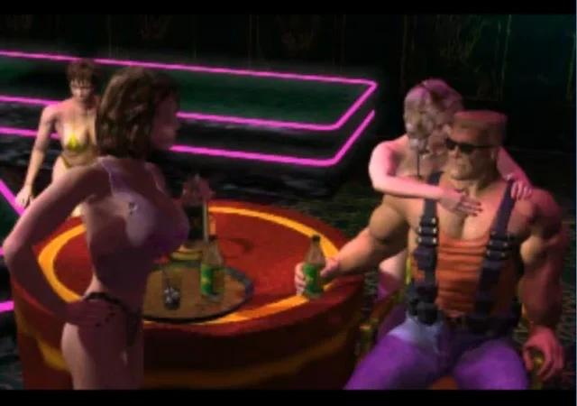 [PS] Duke Nukem: Land of the Babes (Duke Nukem: Planet Of The Babes) [SLUS-01002] [Vector] [Full RUS] — скриншот 21
