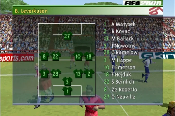 [PS] FIFA 2000: Major League Soccer [SLUS-00994] [Multi6] — скриншот 1