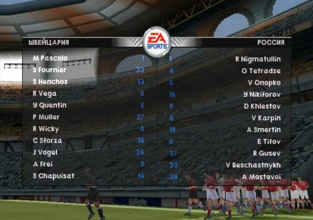 [PS] FIFA Football 2002 (FIFA Soccer 2002: Major League Soccer) [SLUS-01408] [RETROGAMING] [RUS] — скриншот 28