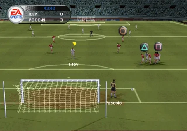 [PS] FIFA Football 2002 (FIFA Soccer 2002: Major League Soccer) [SLUS-01408] [RETROGAMING] [RUS] — скриншот 34