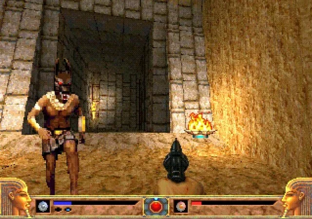 [PS] PowerSlave (Exhumed) [SLUS-00102] [Лисы] [Full RUS] — скриншот 4
