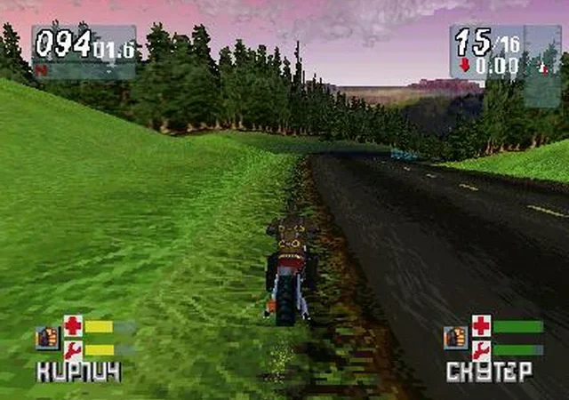 [PS] Road Rash — Jailbreak [SLES-02552] [Multi3] — скриншот 5