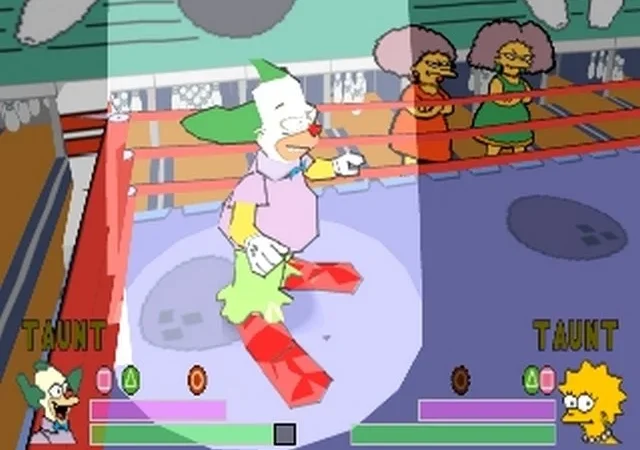 [PS] Simpsons Wrestling [SLUS-01227] [ENG] — скриншот 10