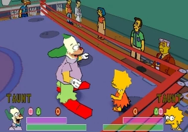 [PS] Simpsons Wrestling [SLUS-01227] [ENG] — скриншот 11