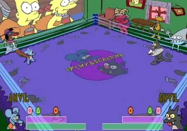 [PS] Simpsons Wrestling [SLUS-01227] [ENG] — скриншот 16