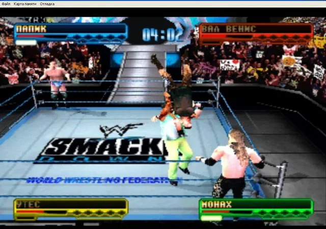 [PS] WWF SmackDown! [SLUS-00927] [FireCross] [RUS] — скриншот 5