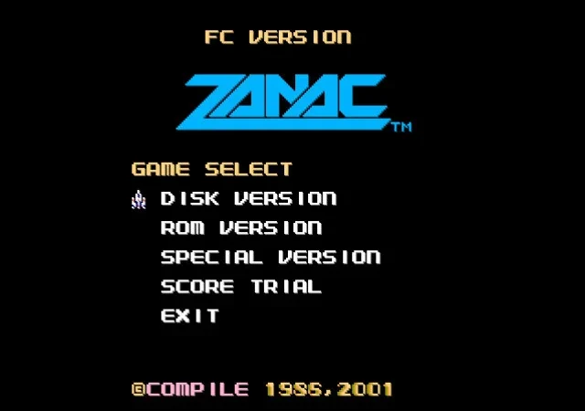 [PS] Zanac X Zanac [SLPS-03354] [ENG] — скриншот 7
