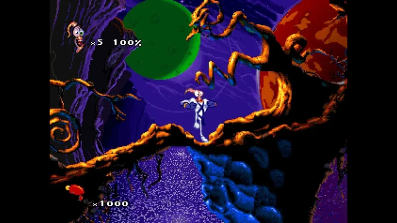[PS4] Earthworm Jim 2 [PAL] [ENG] [1.00] — скриншот 2