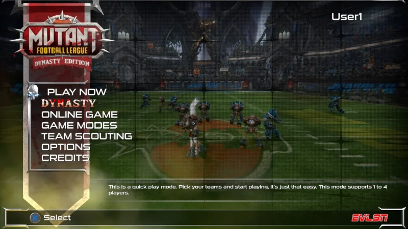 [PS4] Mutant Football League — Dynasty Edition [EUR] [ENG] [1.20] — скриншот 1