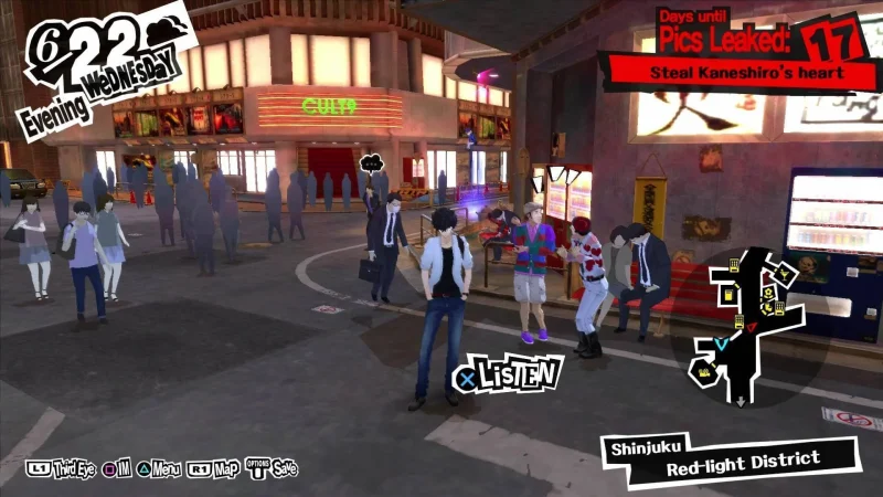 [PS4] Persona 5 [EUR] [ENG+RUS] (v1.00) — скриншот 3