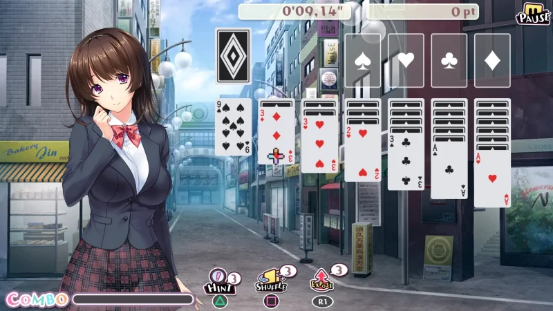 [PS4] Pretty Girls Klondike Solitaire [USA] [ENG] [1.00] — скриншот 2