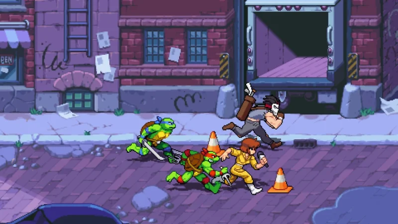 [PS4] Teenage Mutant Ninja Turtles: Shredder’s Revenge [EUR] [Multi+RUS] [1.08] + DLC — скриншот 3