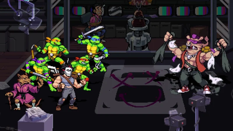 [PS4] Teenage Mutant Ninja Turtles: Shredder’s Revenge [EUR] [Multi+RUS] [1.08] + DLC — скриншот 5