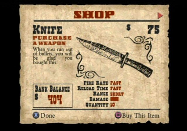 [PS2] Red Dead Revolver [ENG|NTSC] — скриншот 2