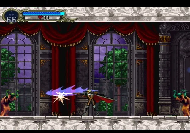 [PS] Akumajo Dracula X — Gekka no Yasoukyoku (Castlevania- Symphony of the Night) [SLPM-86023] [JAP] — скриншот 1