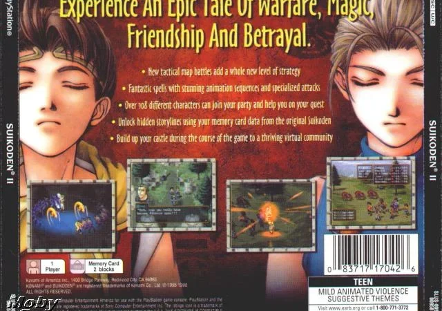 [PS] Suikoden II (Gensô Suikoden II) [SLUS-00958] [ENG] — скриншот 3
