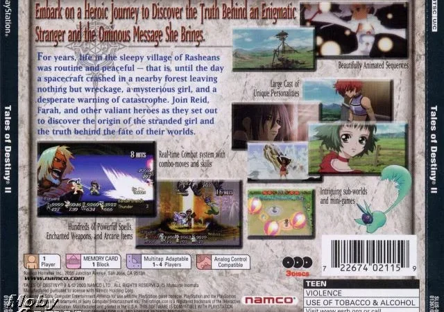 [PS] Tales of Destiny II (Tales of Eternia) [SLUS-01355/01367/01368] [NoRG] [RUS] — скриншот 4