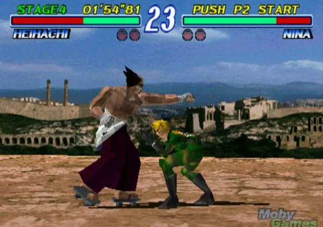 [PS] Tekken 2 [SLPS-00300] [Full RUS] — скриншот 3