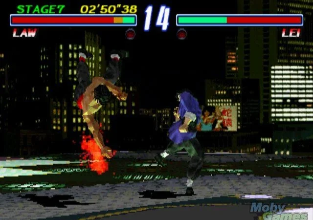 [PS] Tekken 2 [SLPS-00300] [Full RUS] — скриншот 5