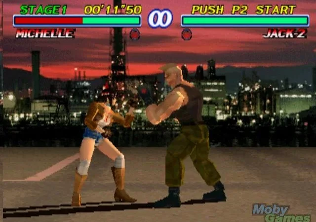 [PS] Tekken 2 [SLPS-00300] [Full RUS] — скриншот 6