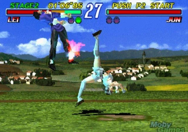 [PS] Tekken 2 [SLPS-00300] [Full RUS] — скриншот 8