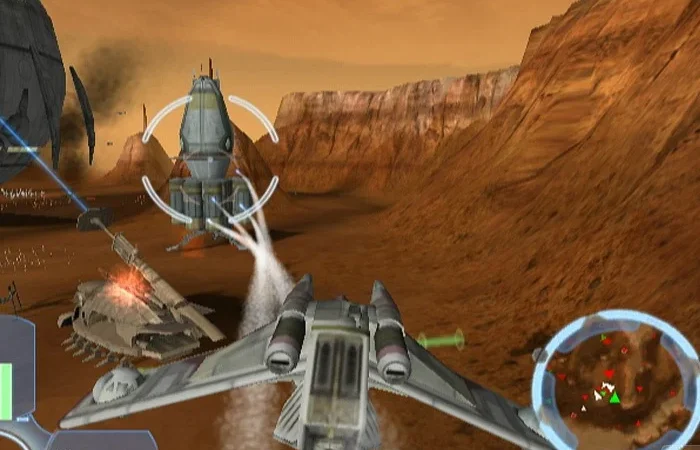[PS2] [2 in 1] Star Wars: The Clone Wars [RUS|NTSC] & Star Wars: Episode III — Revenge of the Sith [RUS|PAL] — скриншот 2