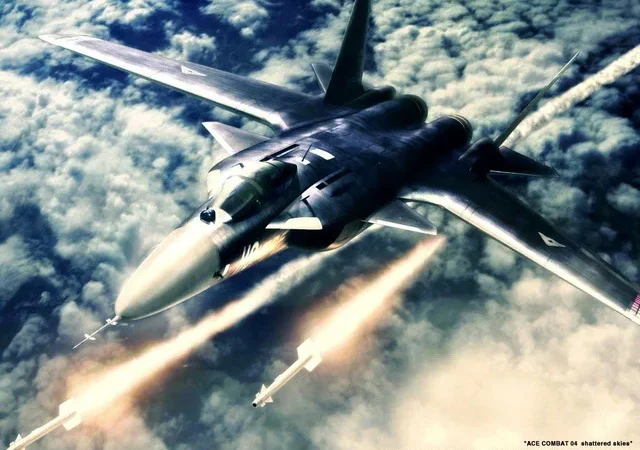 [PS2] Ace Combat: Distant Thunder (04: Shattered Skies) [RUS|PAL] — скриншот 1