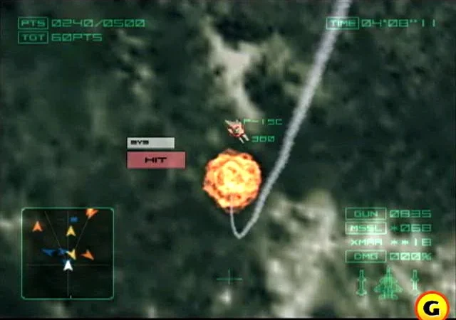 [PS2] Ace Combat: Distant Thunder (04: Shattered Skies) [RUS|PAL] — скриншот 7