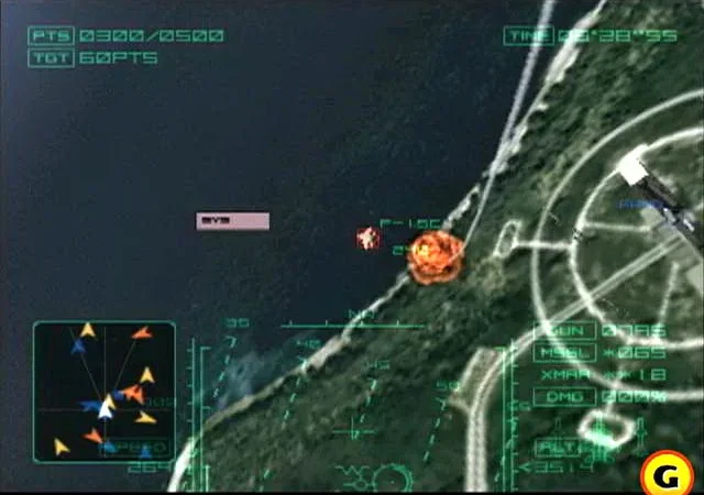 [PS2] Ace Combat: Distant Thunder (04: Shattered Skies) [RUS|PAL] — скриншот 9