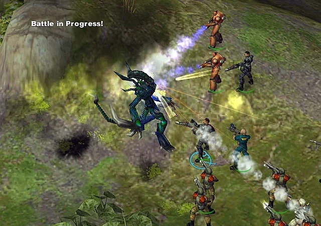 [PS2] Aliens Versus Predator: Extinction [ENG|NTSC] [DVD-Convert] — скриншот 5