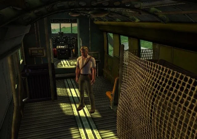 [PS2] Broken Sword: The Sleeping Dragon [Full RUS/ENG|PAL] [PS2 Golden] — скриншот 1