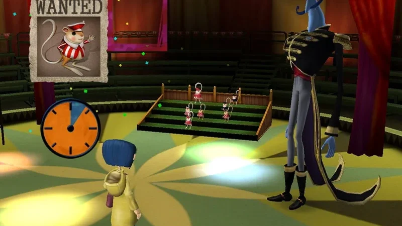 [PS2] Coraline [RUS/ENG|NTSC] — скриншот 4