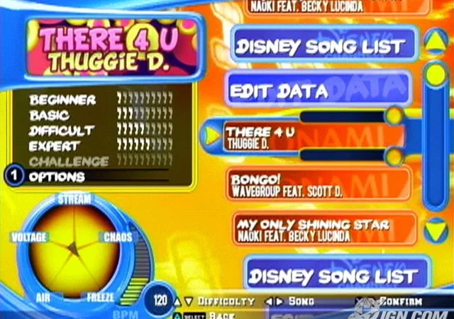 [PS2] Dance Dance Revolution Disney Channel Edition [ENG|NTSC] — скриншот 4