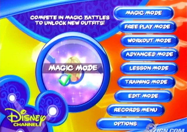 [PS2] Dance Dance Revolution Disney Channel Edition [ENG|NTSC] — скриншот 5