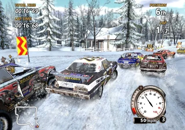 [PS2] Flatout [RUS/Multi4|PAL] — скриншот 6