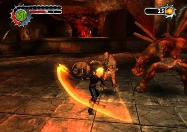 [PS2] Ghost Rider [ENG|NTSC] — скриншот 1