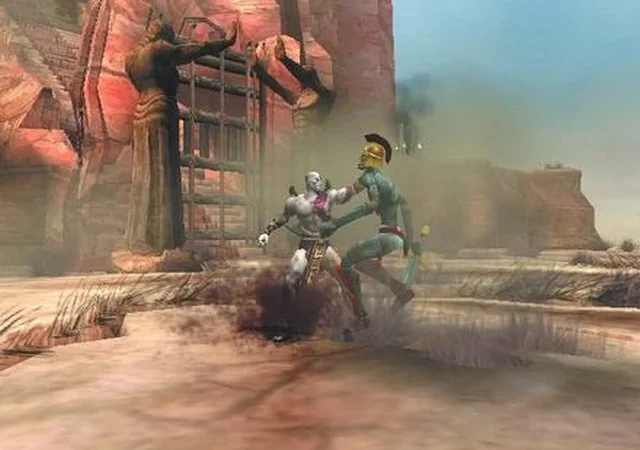 [PS2] God of War [RUS|NTSC] [DVD9] [RetroGaming / фанаты] — скриншот 1